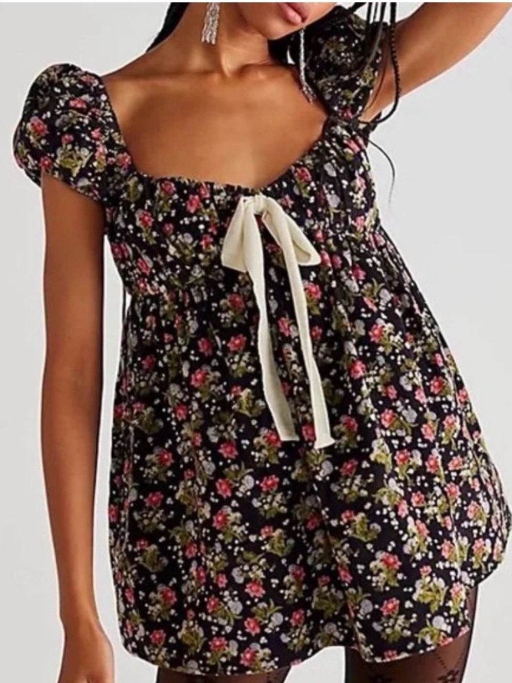 Free People corduroy babydoll dress
Sz S